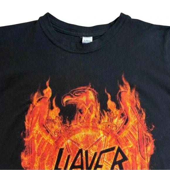 Vintage Slayer Fire Bird Women’s Fit Tee - Picture 5 of 10